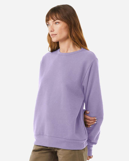 BELLA + CANVAS Sponge Fleece Classic Crewneck Sweatshirt 3911 #colormdl_Dark Lavender