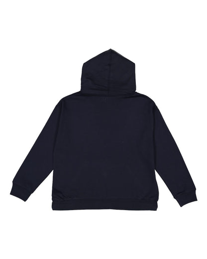 LAT Youth Fleece Hoodie Sweatshirt 2296 #color_Navy
