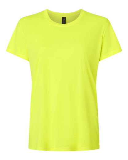 AllPro Women's Pro-Lock Performance T-Shirt 48000L #color_Neon Yellow
