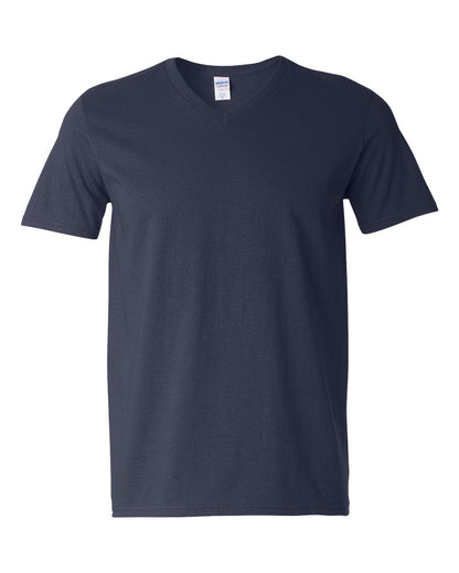 Gildan Unisex Softstyle® V-Neck T-Shirt 64V00 #color_Navy