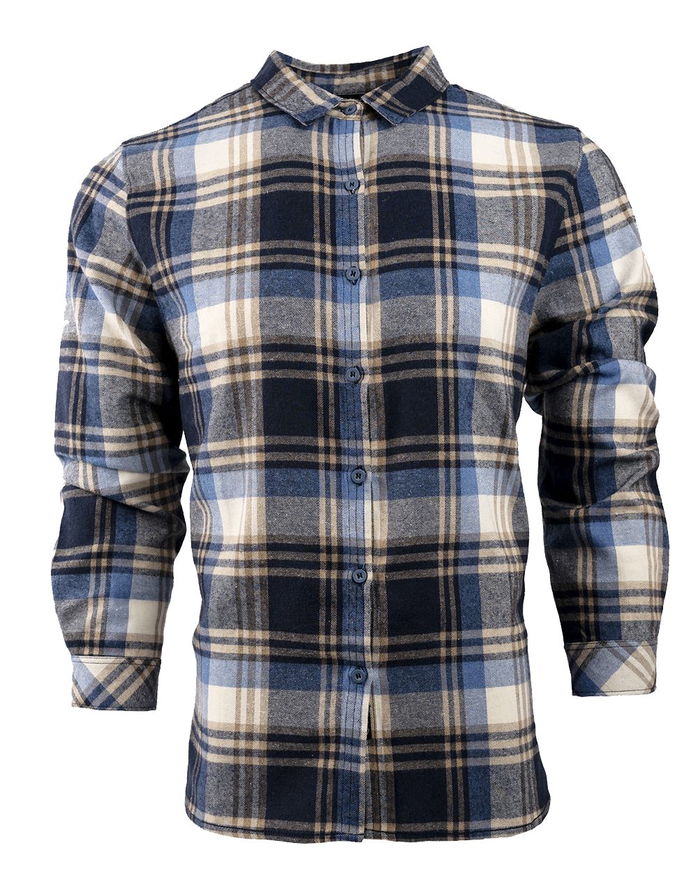 Burnside Women's No Pocket Yarn-Dyed Long Sleeve Flannel Shirt 5212