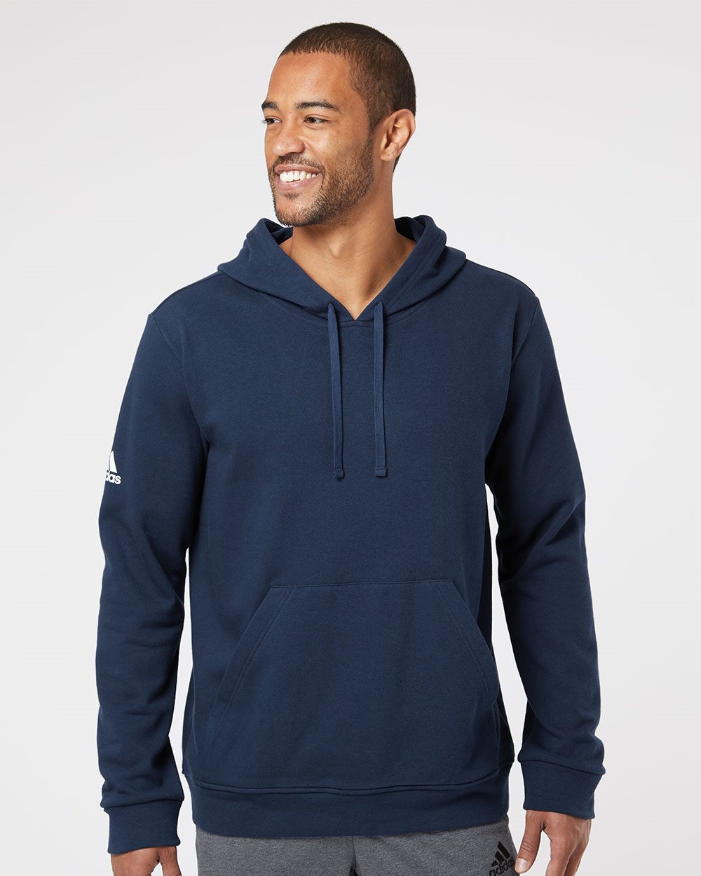 Adidas Unisex Fleece Hooded Sweatshirt A432
