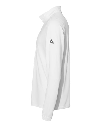 Adidas Men's Ultimate365 Lightweight Quarter-Zip Pullover A401 #color_White