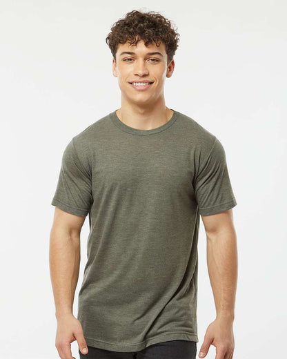 Tultex Tri-Blend T-Shirt 254 #colormdl_Military Tri Blend