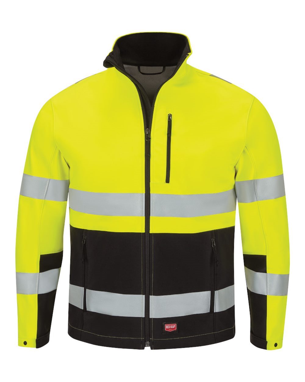 Red Kap Men's Hi-Visibility Soft Shell Jacket JY34