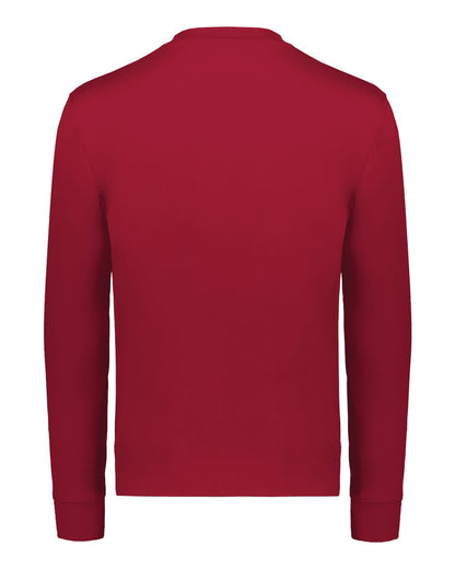 Holloway Unisex Eco Revive™ Ventura Soft Knit Crewneck Sweatshirt 223503 #color_Scarlet