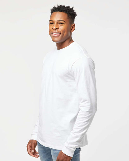 Tultex Heavyweight Jersey Long Sleeve T-Shirt 291 #colormdl_White