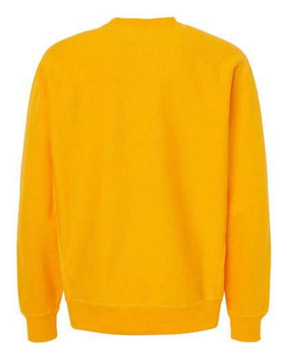 Independent Trading Co. Unisex Legend Premium Heavyweight Cross-Grain Crewneck Sweatshirt IND5000C #color_Gold