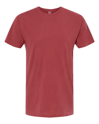 M&O Unisex Vintage Garment-Dyed T-Shirt 6500M #color_Crimson