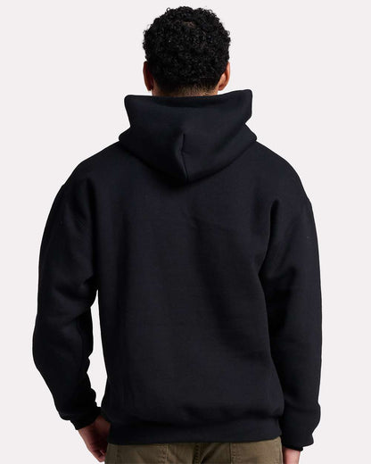 JERZEES Unisex Rugged Hooded Sweatshirt H12MR #colormdl_Black Ink