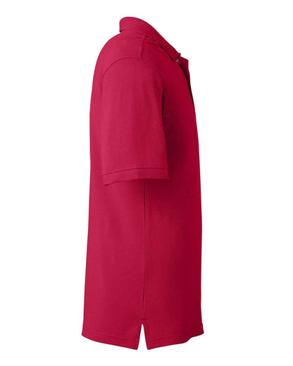 Harriton Men's Pique Polo M200 #color_Red