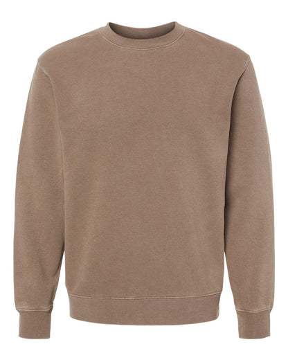 Independent Trading Co. Midweight Pigment-Dyed Crewneck Sweatshirt PRM3500 #color_Pigment Clay