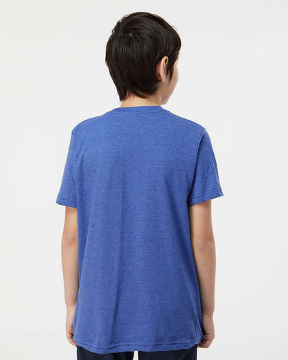 Tultex Youth Fine Jersey T-Shirt 235 #colormdl_Heather Royal