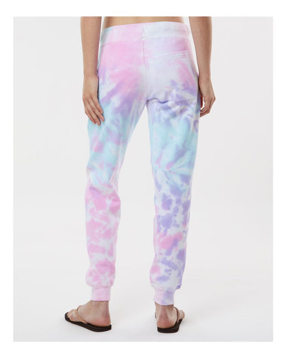 Colortone Tie-Dyed Joggers 8999 #colormdl_Cotton Candy