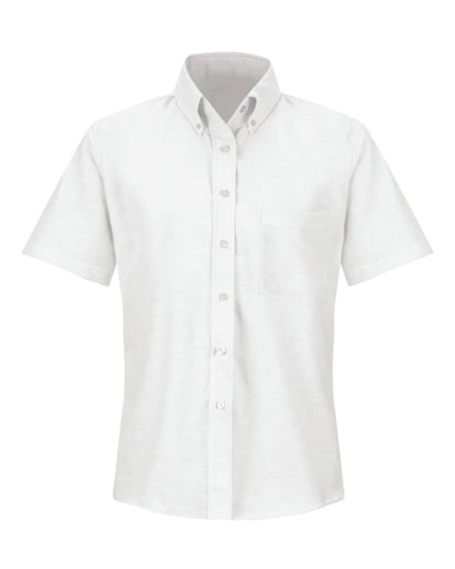 Red Kap Women's Executive Oxford Dress Shirt SR61 #color_White