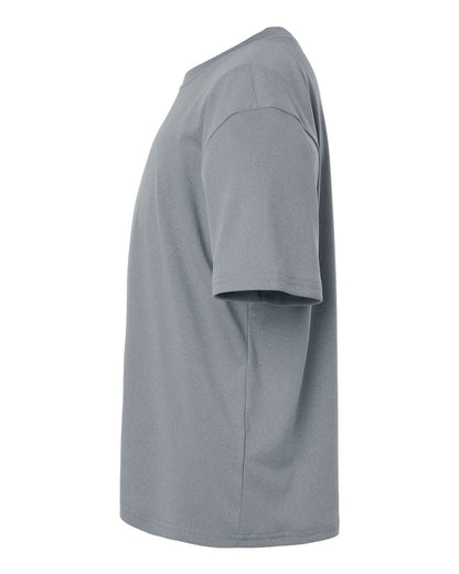 AllPro Youth Pro-Lock Performance T-Shirt 48000Y #color_Heather Steel