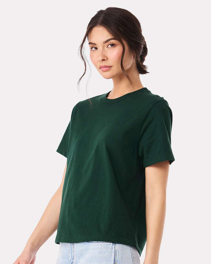 BELLA + CANVAS Women's 6 oz Heavyweight Tee 6110 #colormdl_Forest