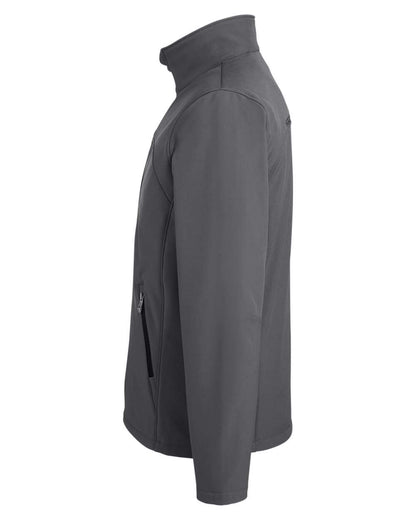 Spyder Men's Transport Soft Shell Jacket 187334 #color_Polar/ Black