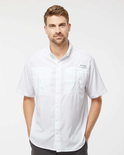 Columbia PFG Tamiami™ II Short Sleeve Shirt 212468 #colormdl_White