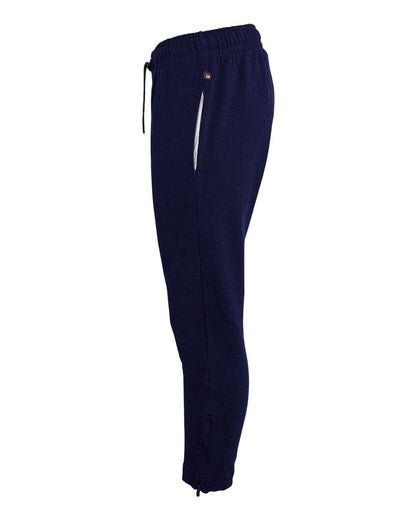 Badger FitFlex Women's French Terry Ankle Pants 1071 #color_Navy