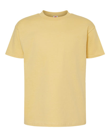 Hanes Essential-T Youth T-Shirt 5480 #color_Athletic Gold