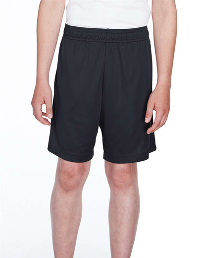 Team 365 Youth Zone Performance Shorts TT11SHY #colormdl_Black