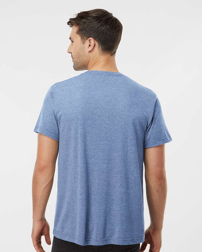 Tultex Tri-Blend T-Shirt 254 #colormdl_Athletic Blue Tri Blend