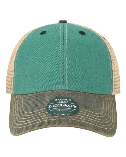LEGACY Old Favorite Trucker Cap OFA #color_Aqua Blue/ Navy