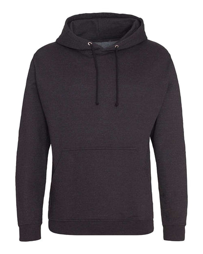AWDis Unisex College Hooded Sweatshirt JHA001 #color_Black Smoke