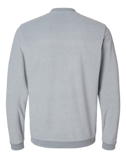 Adidas Men's Terry Loop Crewneck Sweatshirt A586 #color_Grey Three