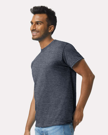 Gildan Unisex Ultra Cotton® T-Shirt 2000 #colormdl_Heather Navy