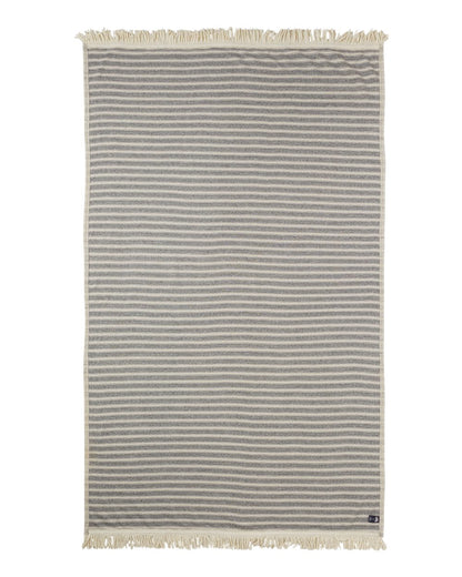 J. America Baja Blanket 8691 #color_Natural/ Charcoal