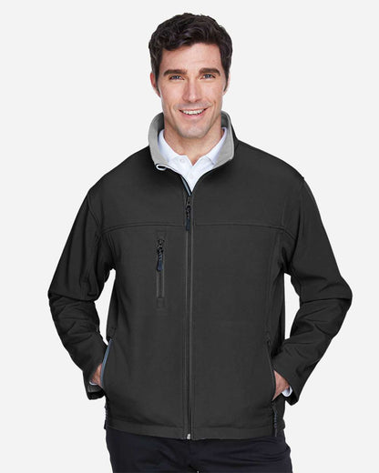 Devon & Jones Men's Soft Shell Jacket D995 #colormdl_Black