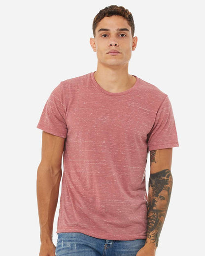 BELLA + CANVAS Unisex Texture Tee 3650 #colormdl_Mauve Marble