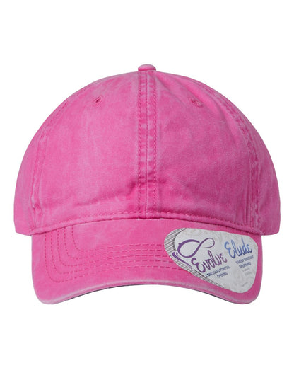 Infinity Her Women's Pigment-Dyed with Fashion Undervisor Cap CASSIE #color_Rose/ Polka Dots