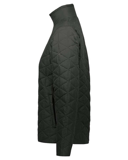 Holloway Women's Repreve® Eco Quilted Jacket 229716 #color_Black
