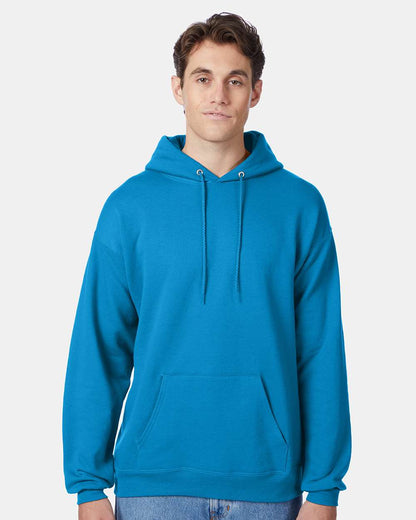 Hanes Unisex EcoSmart® Hooded Sweatshirt P170 #colormdl_Teal