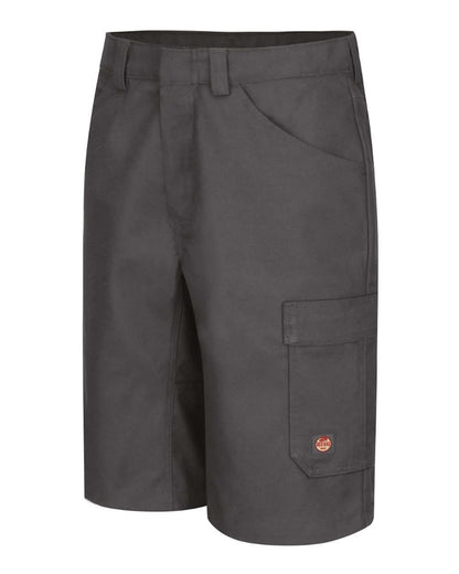 Red Kap Men's Extended Sizes Shop Shorts PT4AEXT #color_Charcoal