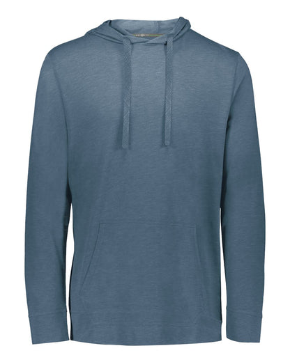 Holloway Men's Repreve® Eco Hooded Sweatshirt 222577 #color_Storm Heather