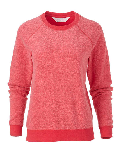 Boxercraft Women's Fleece Out Pullover K01 #color_Red