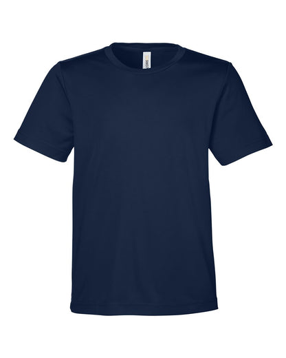 CORE365 Youth Capital Performance T-Shirt CE10Y #color_Classic Navy