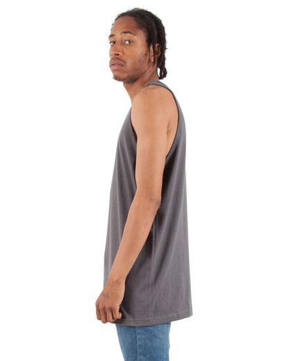 Shaka Wear Unisex Active Tank SHTANK #colormdl_Dark Grey