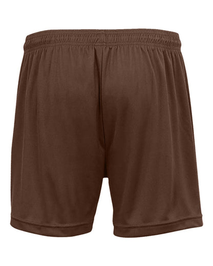 Badger Women's B-Core 5" Inseam Shorts 4116 #color_Brown