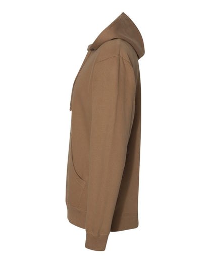 Independent Trading Co. Unisex Midweight Hooded Sweatshirt SS4500 #color_Saddle