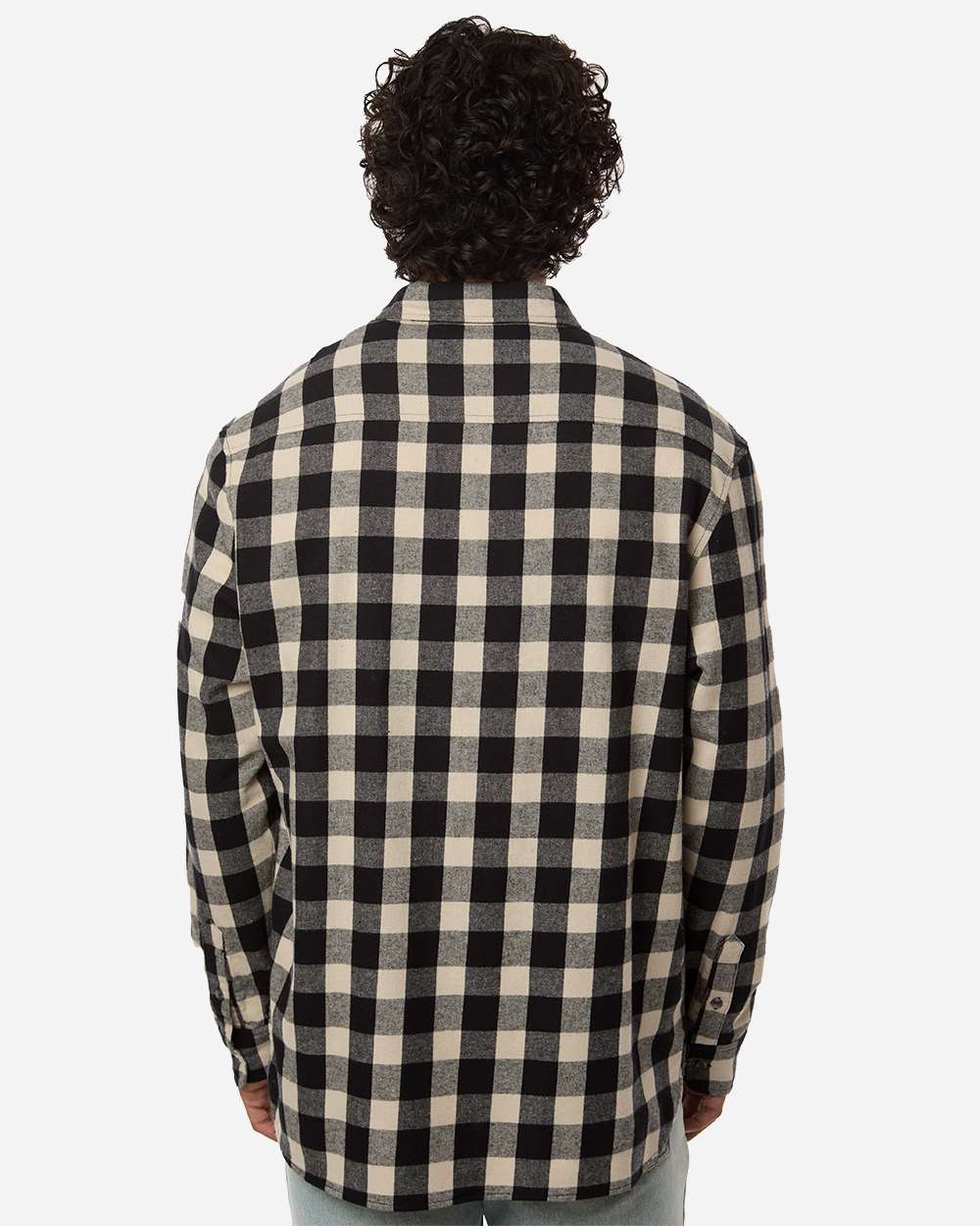 #colormdl_Black/ Ecru Buffalo Plaid