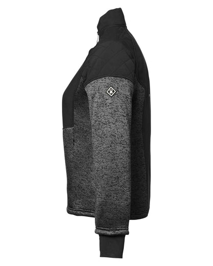 Spyder Women's Passage Sweater Jacket S17741 #color_Polar/ Black