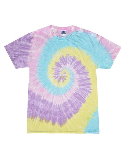 Colortone Youth Multi-Color Tie-Dyed T-Shirt 1000Y #color_Jellybean