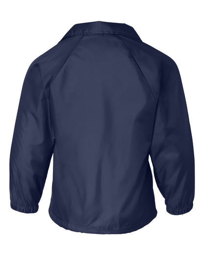 Augusta Sportswear Youth Coach's Jacket 3101 #color_Navy