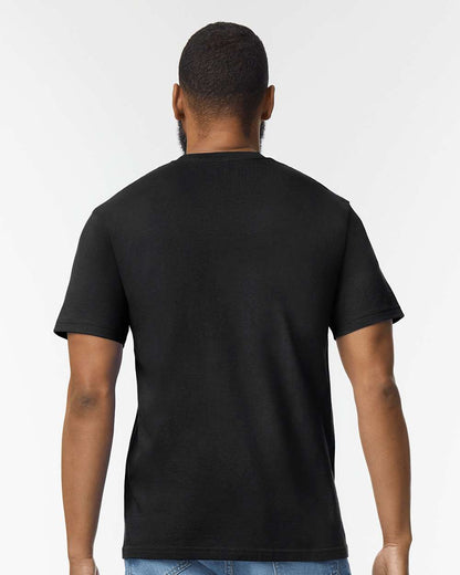 Gildan Unisex Softstyle® Midweight T-Shirt 65000 #colormdl_Pitch Black