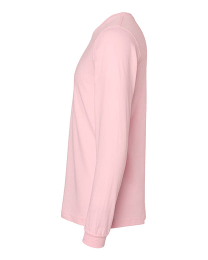 BELLA + CANVAS Jersey Long Sleeve Tee 3501 #color_Pink